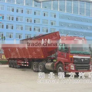 Tri-axle Coal Semi Trailer Sale thumbnail-1