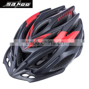 SAHOO 53 - 60CM 23Holes Adult Safety Sports Helmet Semi-gloss Vents Helmet Ultralight EPS MTB Mountain Road Bike Bicycle Helmet thumbnail-1