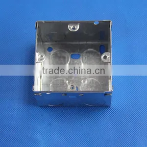 Manufacturer of 3*3 Size 35mm Depth gi Metal Junction Box thumbnail-5