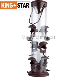 Plastic Squirrel Proof Bird Feeder With 1420ml thumbnail-1