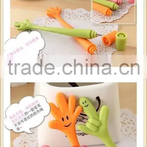 Smile Face Advertsing Plastic Ball Pen, Ball Point Pen Promotional Smile Face Ball Point Pen thumbnail-4