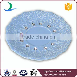 Hotel& Restaurant &daily Use Blue Ceramic Coffee Tea Set thumbnail-5