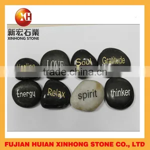 Decorative River Stone,memorial Stone Imprinted Words thumbnail-6