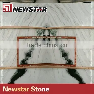 Precut Calcite Dolomite White Marble Slabs Natural Stone Slab thumbnail-4