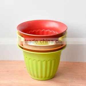 Cheap Colored Plant Fiber Biodegradable Plastic Plant Pots Wholesale thumbnail-2