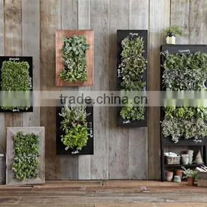 Wooden Chalkboard Wall Planter thumbnail-1