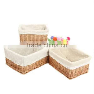 Wholesale Rattan Bread Baskets With Handmade for Christmas Decor thumbnail-1