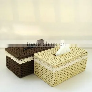 Decorative Car Tissue Paper Covered Box thumbnail-1