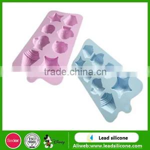 Sedex Audited Factory Wholesale Reusable Custom Silicone Ice Cube Tray thumbnail-5