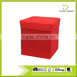 MODERN STORAGE OTTOMAN WITH GIRD FOR LITTLE GIFT thumbnail-1