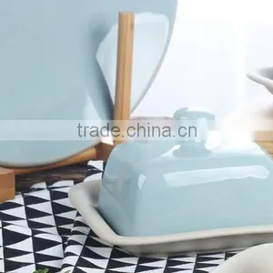 9'' Cearamic Butter Plate Personalized Ceramic Plates Ceramic Microwave Dish Plate thumbnail-5