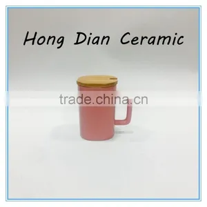 Blank Sublimation Mug,White Ceramic Porcelain Tumbler Beaker Shaving Mug With Handle thumbnail-1