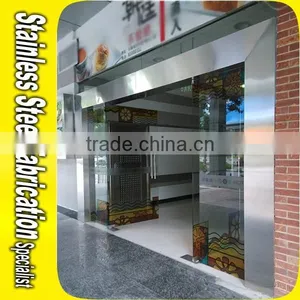 SS304 Customed Size Stainless Steel Profile Inox Door thumbnail-2