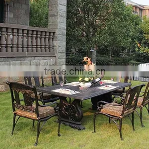 Patio Furniture Aluminum Powder Coated Anodized Cast Aluminum Garden Outdoor Furniture thumbnail-2