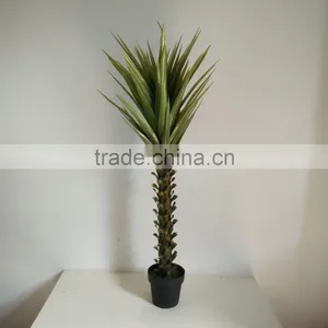 Artificial Gladiolus Spring Decorative Green Plant Bonsai thumbnail-1