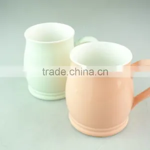 Good Quality 480ml Cermaic Coffee Mug, Hot Sale Drum Shaped Color Mug With Cheap Price thumbnail-1