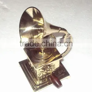 Old Style Gramophone Trophy, Gramophone Souvenir, Corporate Gift, Gramophone Trophy, Custom Design Gift, Decorative Trophy thumbnail-1