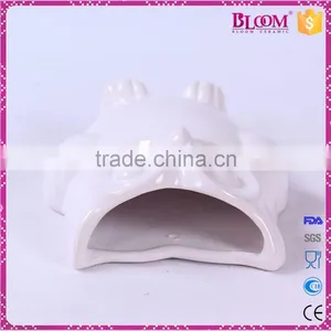 Owl Shape Custom Gift White Ceramic Humidifier for Sale thumbnail-3