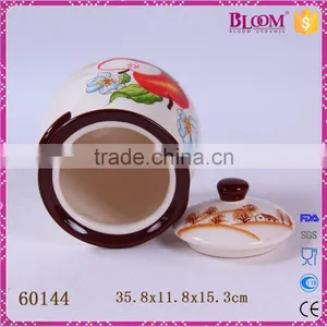 High Quality Ceramic Canister Tea Coffee Sugar Set thumbnail-5