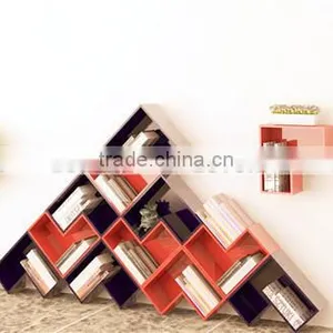 Decorative Wooden Wall Cube Shelves Design Decoration Wall Aquarium thumbnail-1