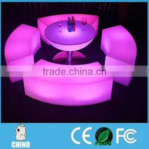 Event Party Use Best Sales LED Bench / New Led Illuminated Furniture thumbnail-2