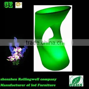 High Chair Led Glowing Stool Bar Stool/noble Club High Stool thumbnail-2