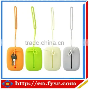 2013 Portable Colorful Silicone Key Holder/silicone Key Bag thumbnail-1