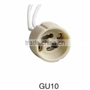Porcelain GU10 Lampholder With Cable thumbnail-1