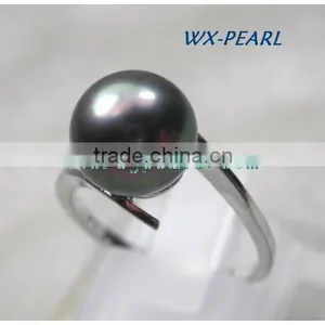 Bright Tahitian Pearl Ring for Girl thumbnail-2