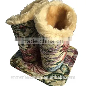 Double Head Fabric Eyeglass Holders, Jacquard Fabric Eyeglass Holder,suede Fabric Eyeglasses Holder thumbnail-1