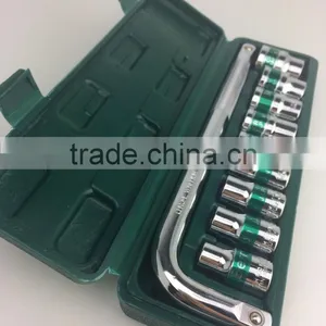BERRYLION 10-24mm Metric Sockets L Handle Socket Tool Set for Sale thumbnail-5