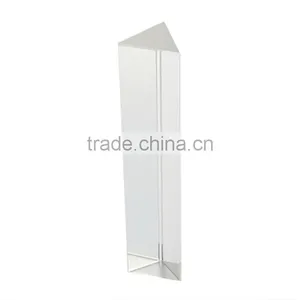 Optical Glass Triple Prism Physics Teaching 15CM New thumbnail-1