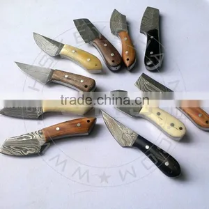 Miniature Damascus Knives thumbnail-1