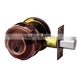 Stainless Steel Grade 2 American Single Cylinder Deadbolt Door Lock thumbnail-2