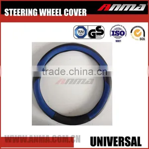 Hot Sell Shrink Car Steering Wheel Cover Leather thumbnail-1