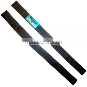 BAR STRAP Custom 21.5 Inches Length WRIST WEIGHT LIFTING PULLING POWER FITNESS PADDED COTTON HAND STRAP thumbnail-2
