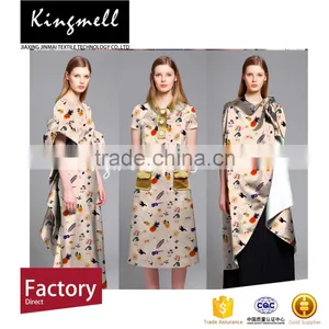 2016 New Design for Fashion Women Garment /dress Silk Satin Fabric thumbnail-1