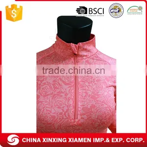 All Over Print Pink Running Plain Women Yoga Jacket thumbnail-4