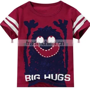 OneToo Children T-shirt Boys t Shirt Tees Short Sleeve Shirts Summer Kids Tops Cartoon Baby Boy Clothing Cotton Fireman thumbnail-4