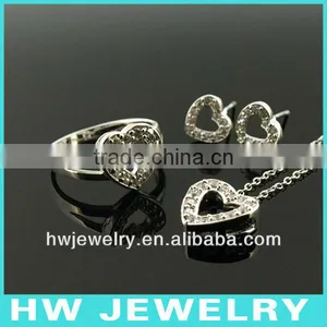 80861 925 Silver Jewellery 4 Set thumbnail-1