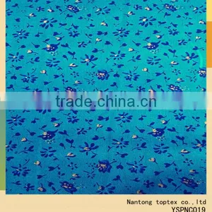 Beautiful Flower Printed Cotton Poplin Fabric for Shirt thumbnail-1