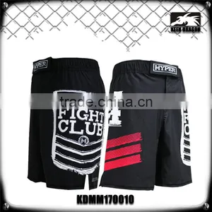 ELASTIC WAIST MMA TRAINING SHORTS FOR BOXING WITH FULL DIGITAL PRINT thumbnail-1