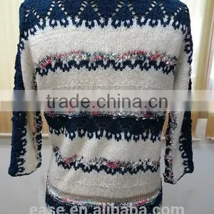 Made in China Cashmere Sweater Plain Men's O Neck Long Sleeve Tops thumbnail-2
