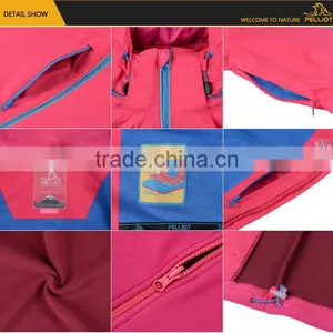 2017 OEM Women WinterJackets Waterproof Breathable Outdoor Jacket thumbnail-6