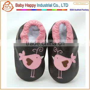Wholesale Genuine Leather Soft Sole Sheepskin Girls Kids Shoes thumbnail-1
