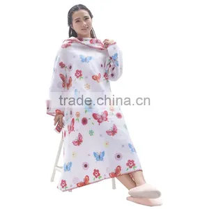 2016 Hot Sales 100% Polyester Slanket Made in China Adults tv Blanket thumbnail-1