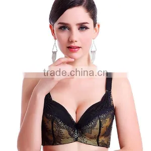2015 New Arrival Nylon & Spandex Plus Size Push-up Bra thumbnail-1