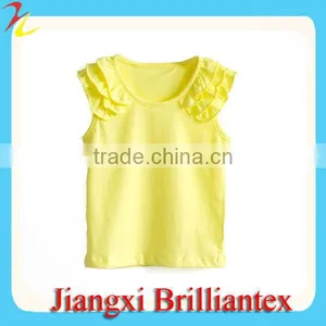 Plain Yellow Cotton T Shirt Manufacturer thumbnail-1
