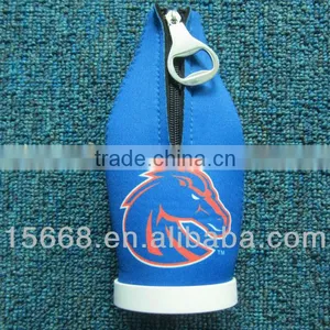 GR-B0169 High Quality Neoprene Beer Bottle Cooler With Zipper thumbnail-4