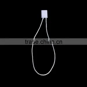 Polyester Hang Tag Snap Lock Pin White 19.5cm(7 5/8") x 0.8cm( 3/8"), 1 Piece thumbnail-1
